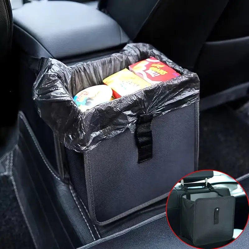 Cubo de basura para carro – Vista adicional – Disponible en NQLN Store Venezuela