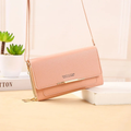 Cartera pequeña de piel sintetica para mujer