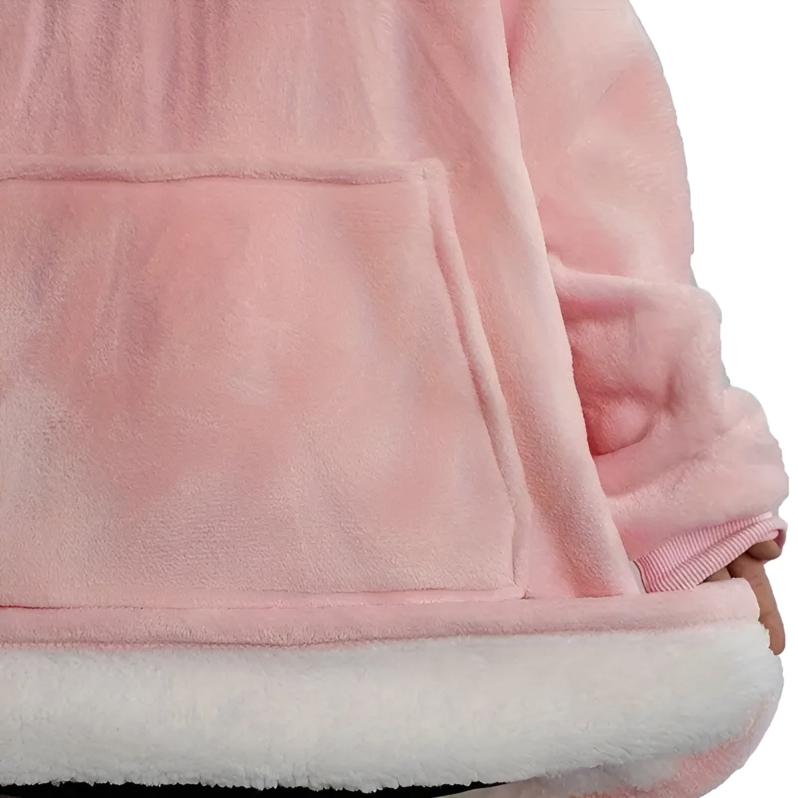 Manta de frio con capucha y bolsillo TALLA UNICA – Detalle y presentación – NQLN Store Venezuela