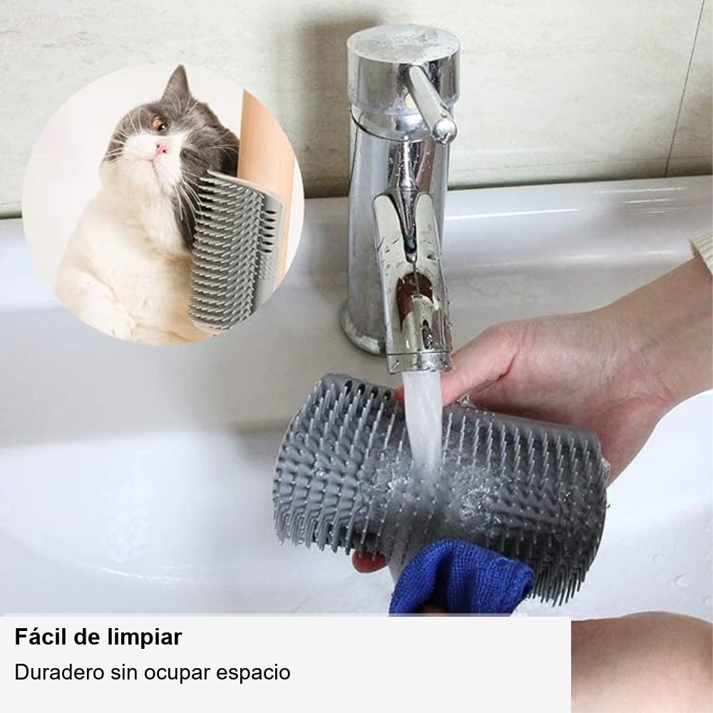 Cepillo de masaje y limpieza para gatos