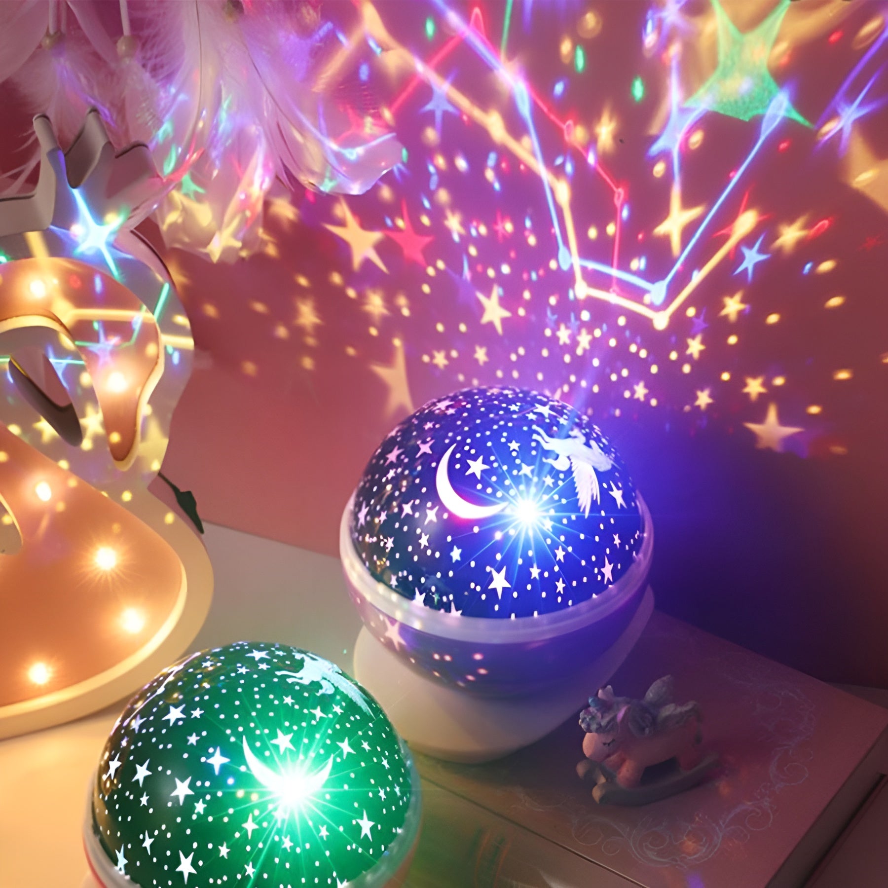 Proyector de luz nocturna con forma de estrellas – Tienda online NQLN Store Venezuela