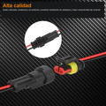 Conector de cable electrico impermeable