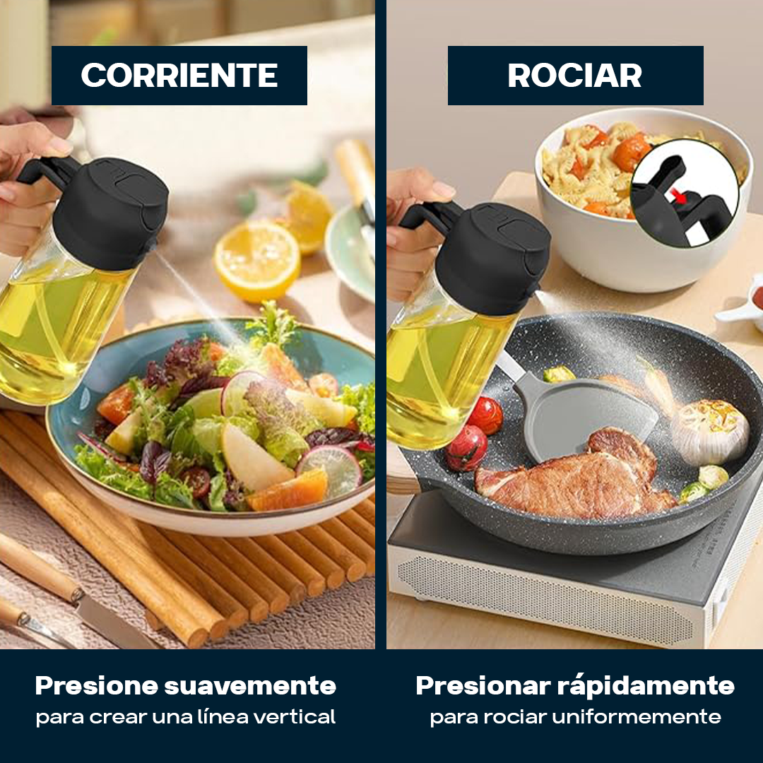 Dispensador de aceite de cocina Vauli – Detalle de calidad y acabado – NQLN Store