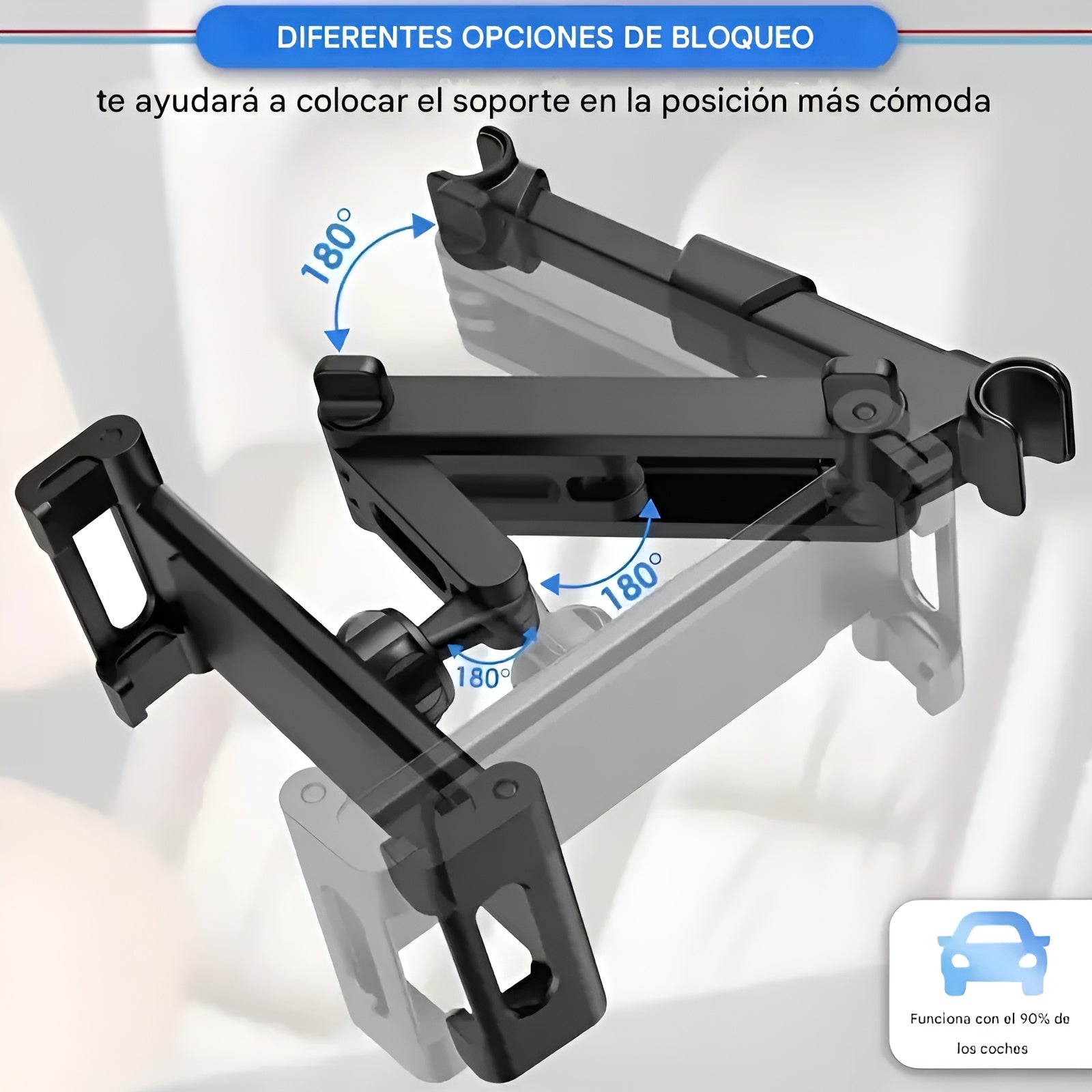 Soporte portatil de telefono para asiento trasero – Envío a toda Venezuela – NQLN Store