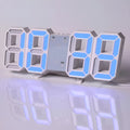 Reloj Digital 3D con alarma color blanco – Comprar al mejor precio en NQLN Store Venezuela