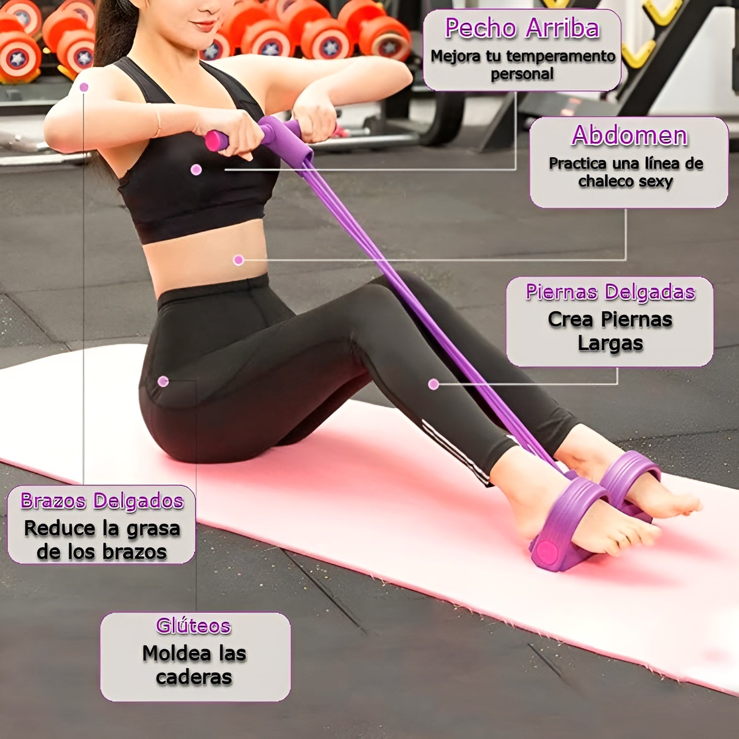 Cuerda de Yoga con Resistencia – Comprar al mejor precio en NQLN Store Venezuela