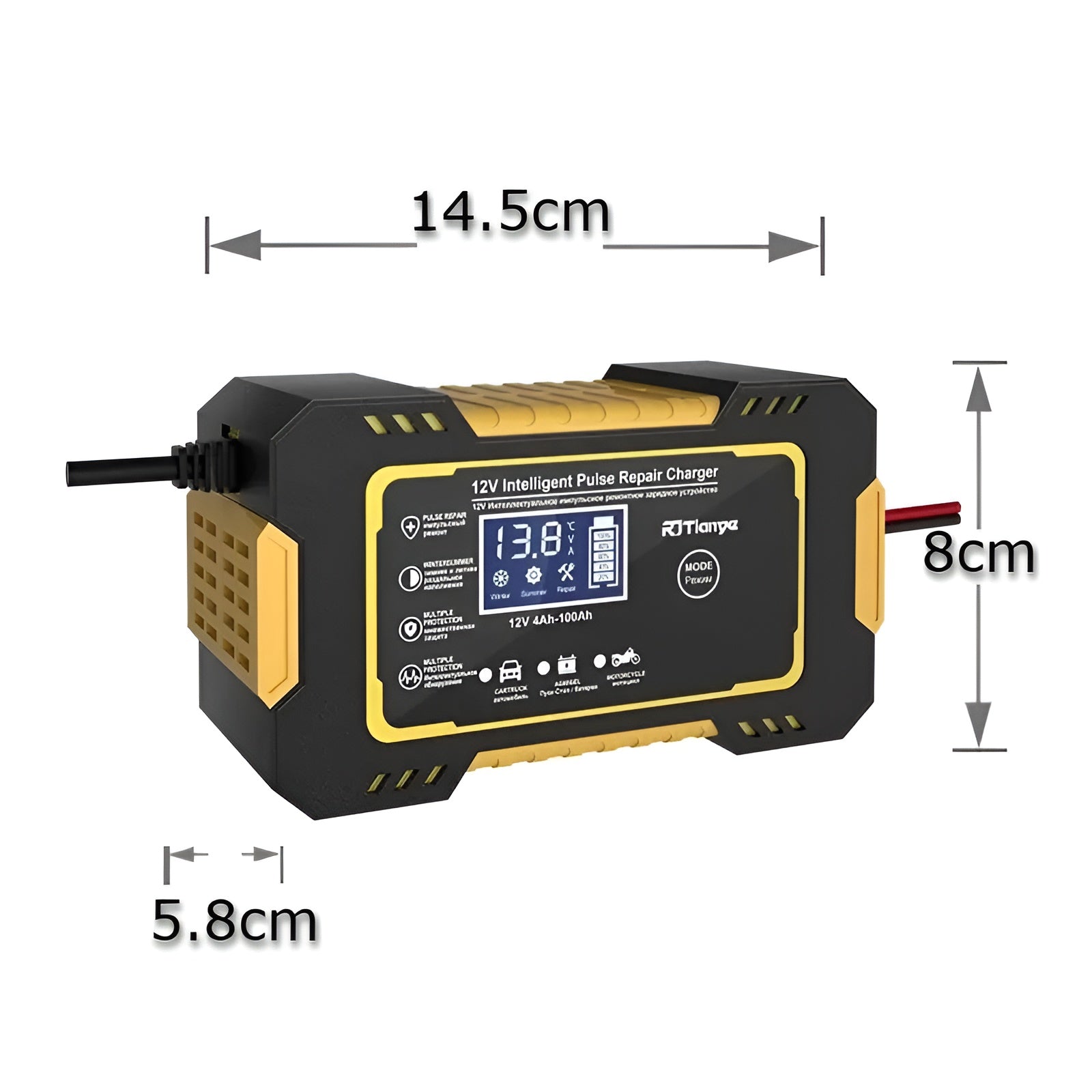 Cargador de batería de carro 12V – Disponible en Caracas y Margarita – NQLN Store
