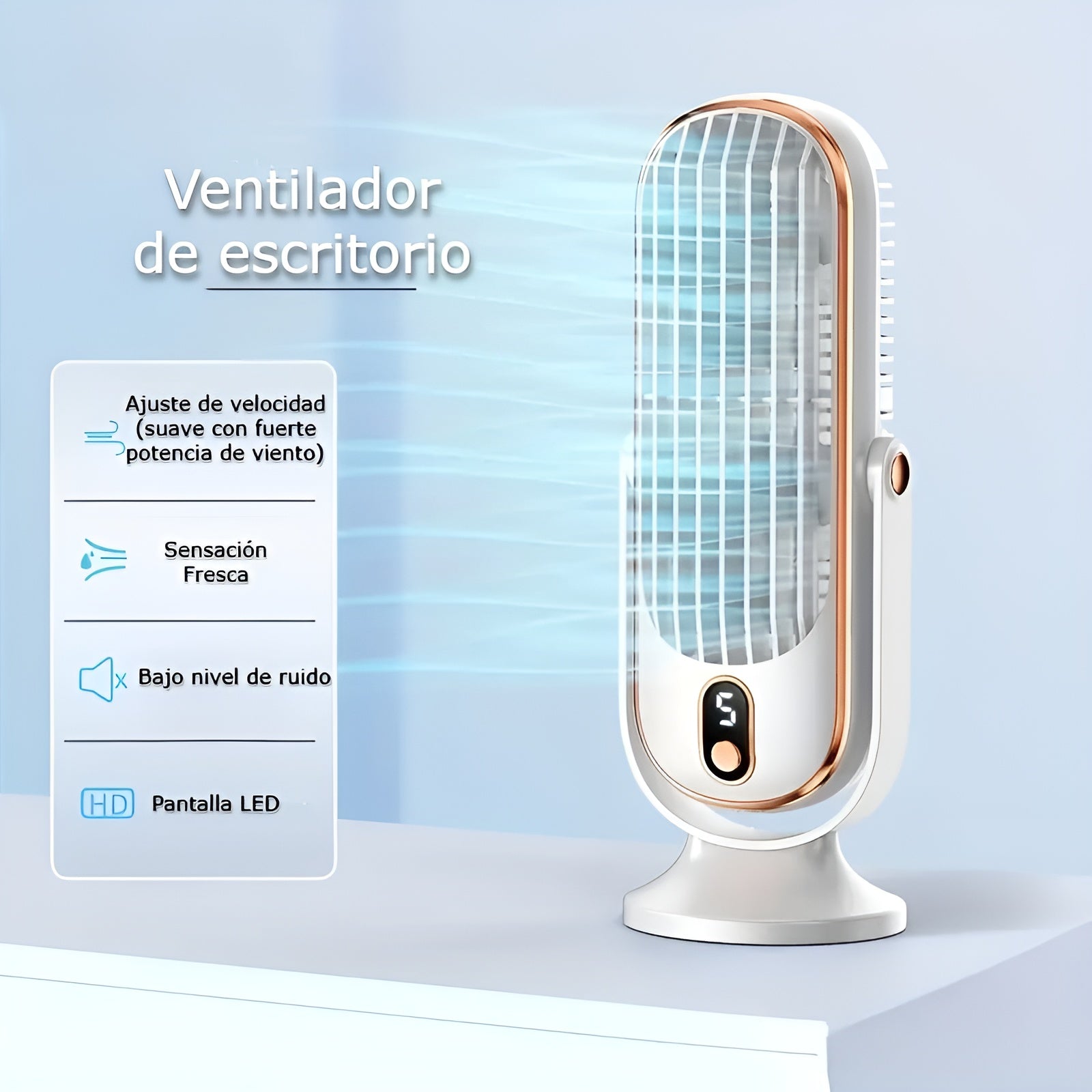 Ventilador de enfriamiento 5 velocidades – Envío a toda Venezuela – NQLN Store
