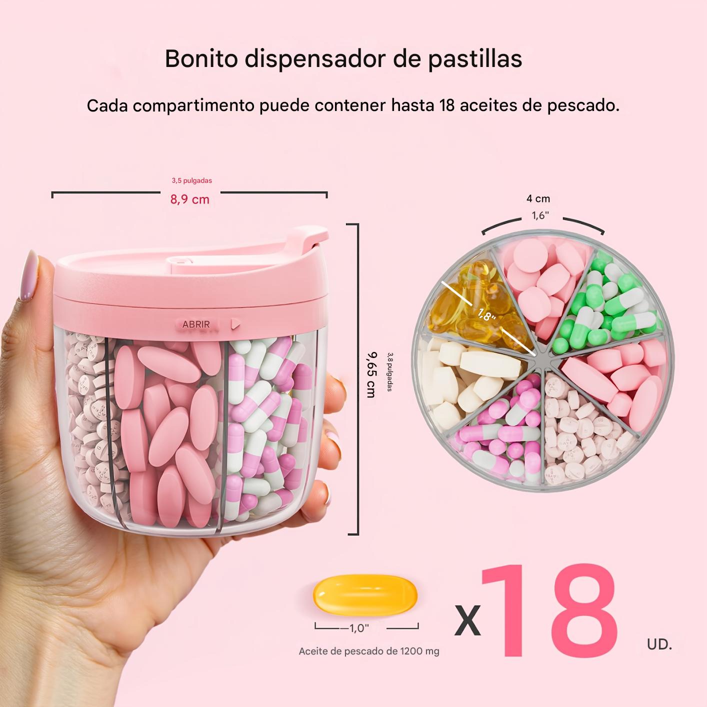 Organizador de pastillas con 7 compartimientos – Al mejor precio en NQLN Store Caracas y Margarita