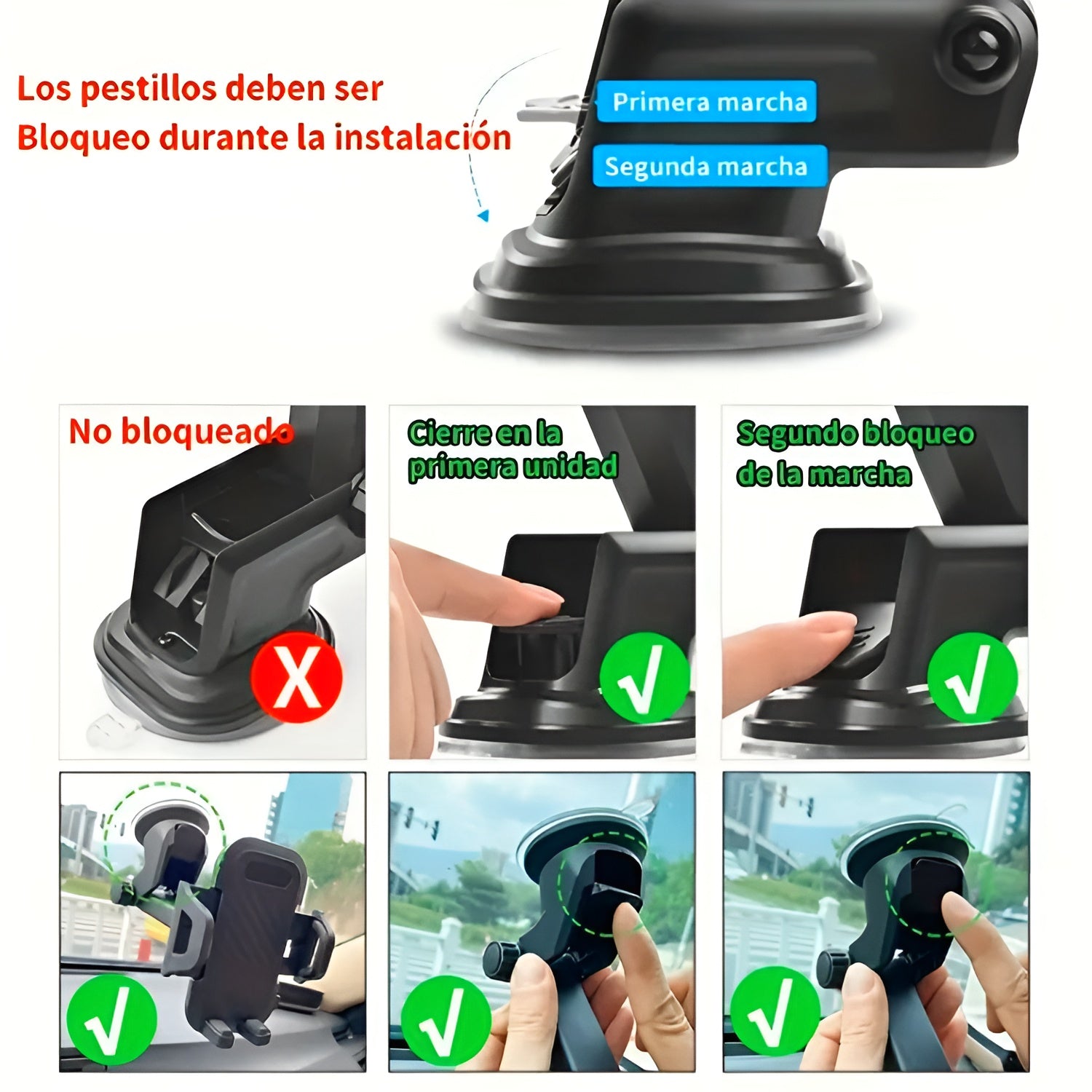 Soporte de Teléfono para Carro – Envío a toda Venezuela – NQLN Store