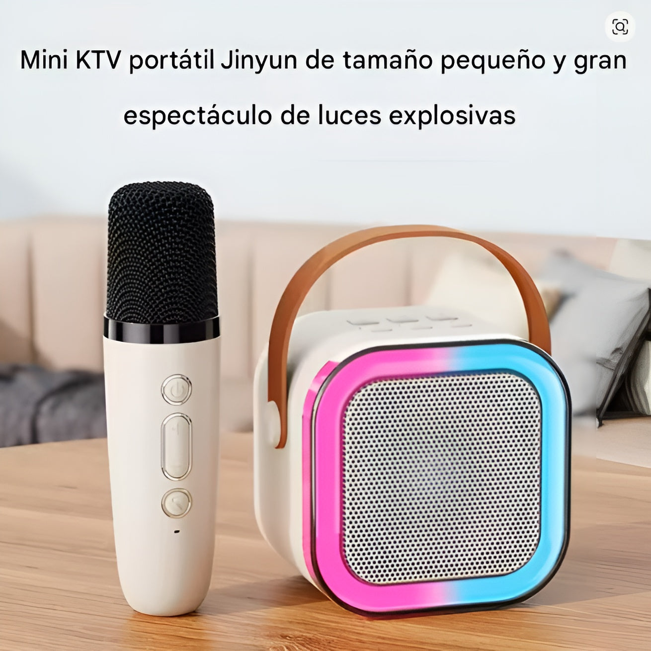 Altavoz inalambrico con Bluetooth karaoke 2 microfonos – Tienda online NQLN Store Venezuela