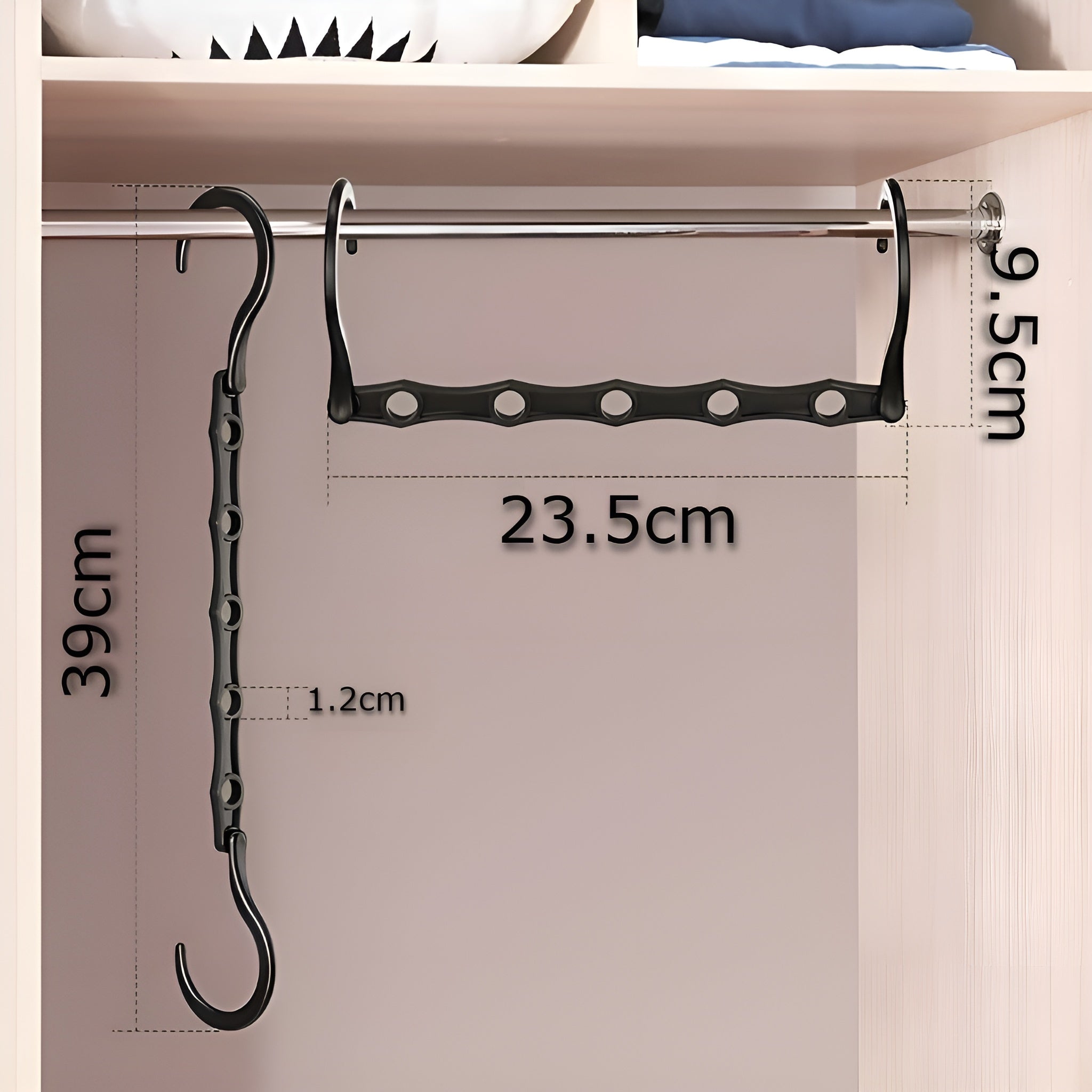 Ganchos mágicos para ropa (Pack de 6) – Vista detalle del producto – NQLN Store