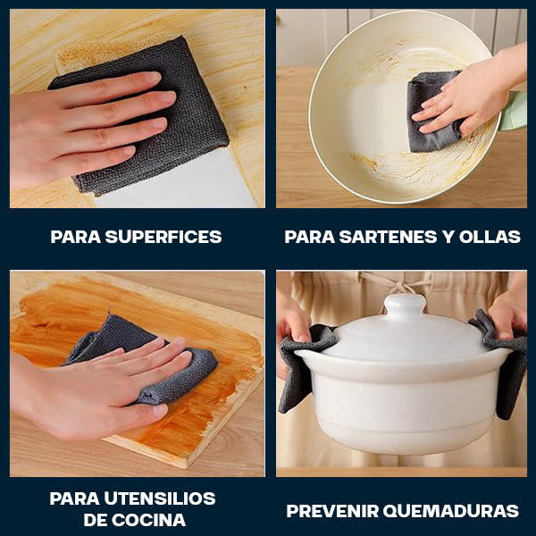 Toallas de Microfibra Vauli 20 toallas 25x25cm – Tienda online NQLN Store Venezuela