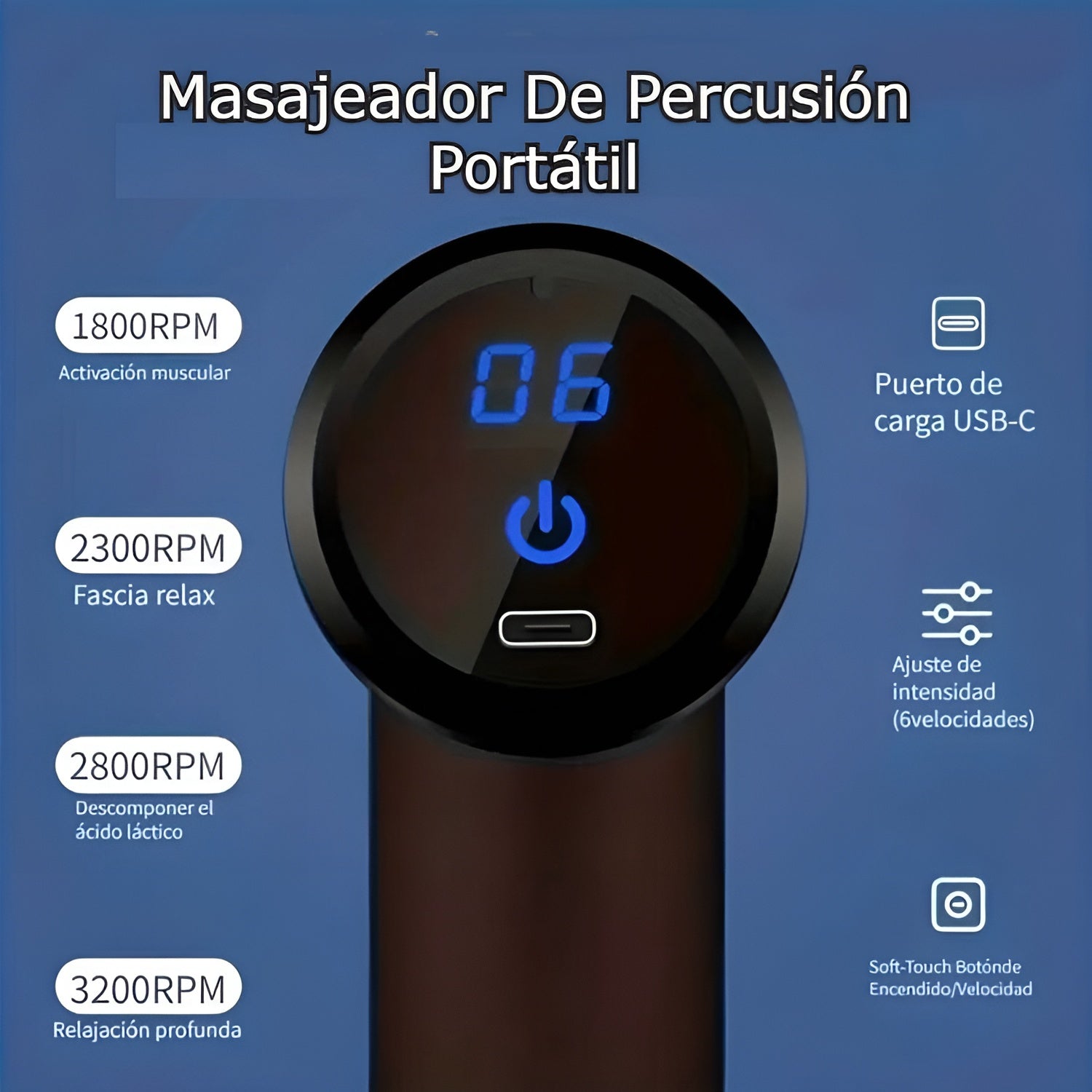 Masajeador multifuncional – Tienda online NQLN Store Venezuela