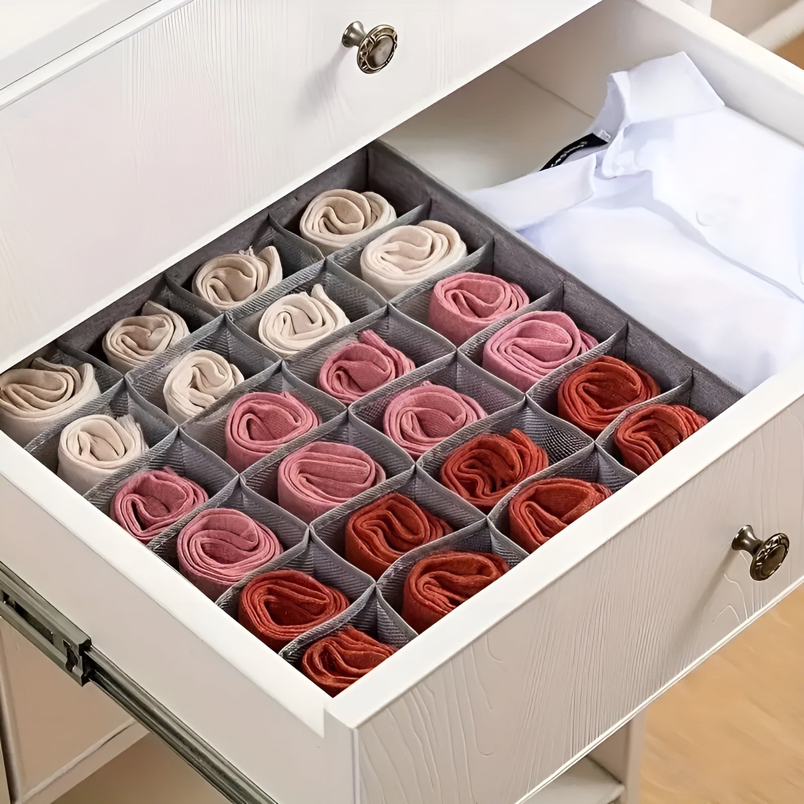 Organizador de Ropa con 24 compartimentos para interior – Al mejor precio en NQLN Store Caracas y Margarita