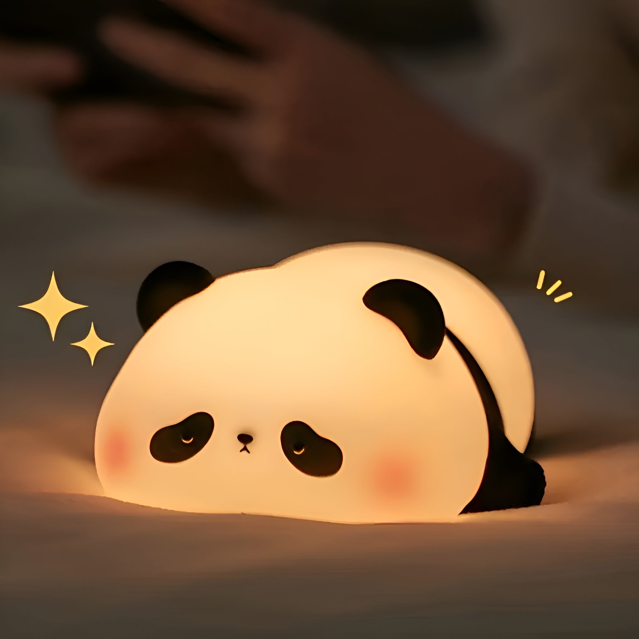 Luz nocturna de panda para niños – Vista de cerca del producto – NQLN Store