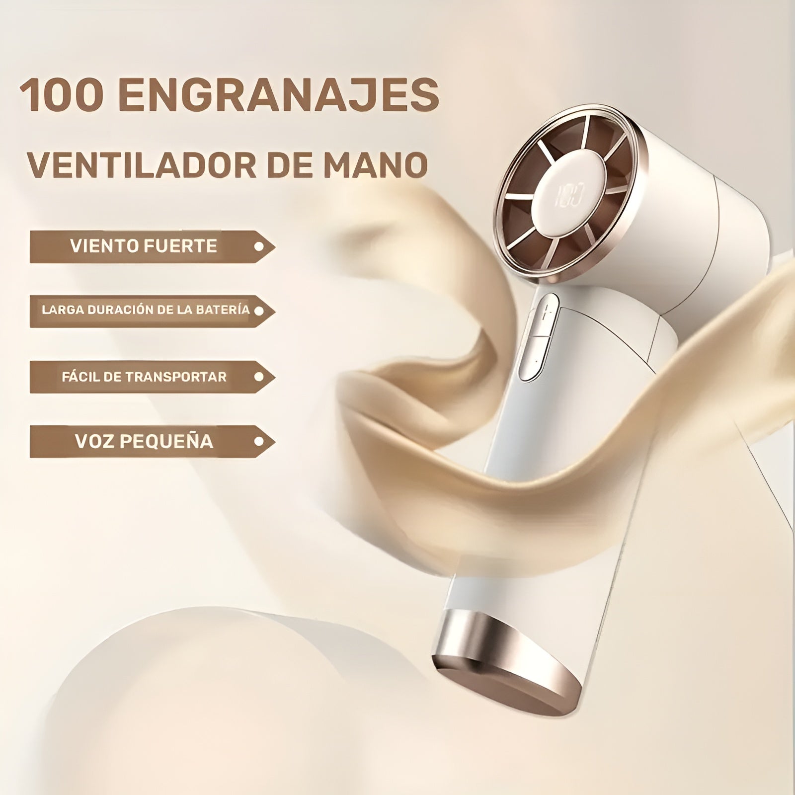 Ventilador de mano recargable – Envío a toda Venezuela – NQLN Store