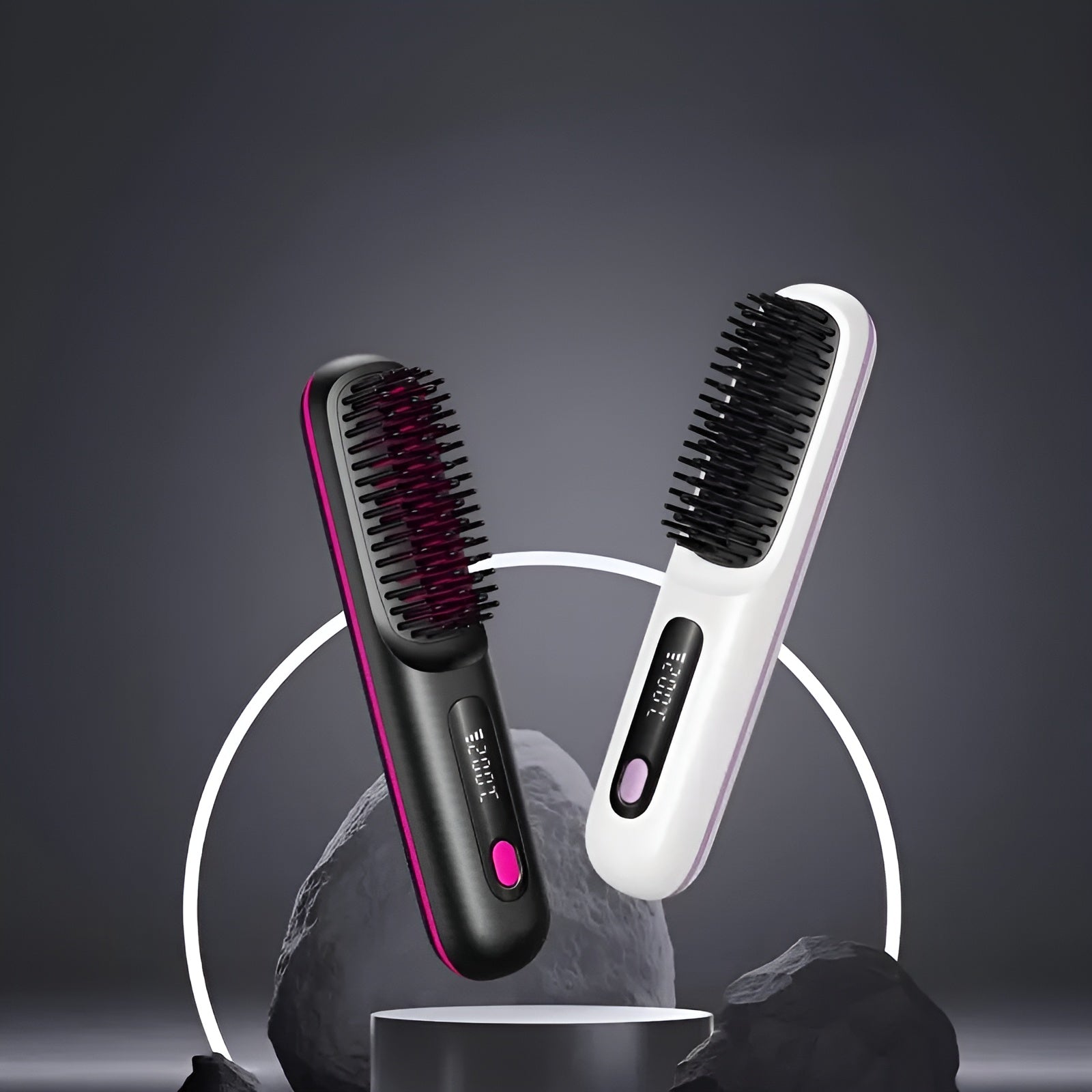 Cepillo Alisador de Cabello Inalámbrico para pelo – Vista detalle del producto – NQLN Store