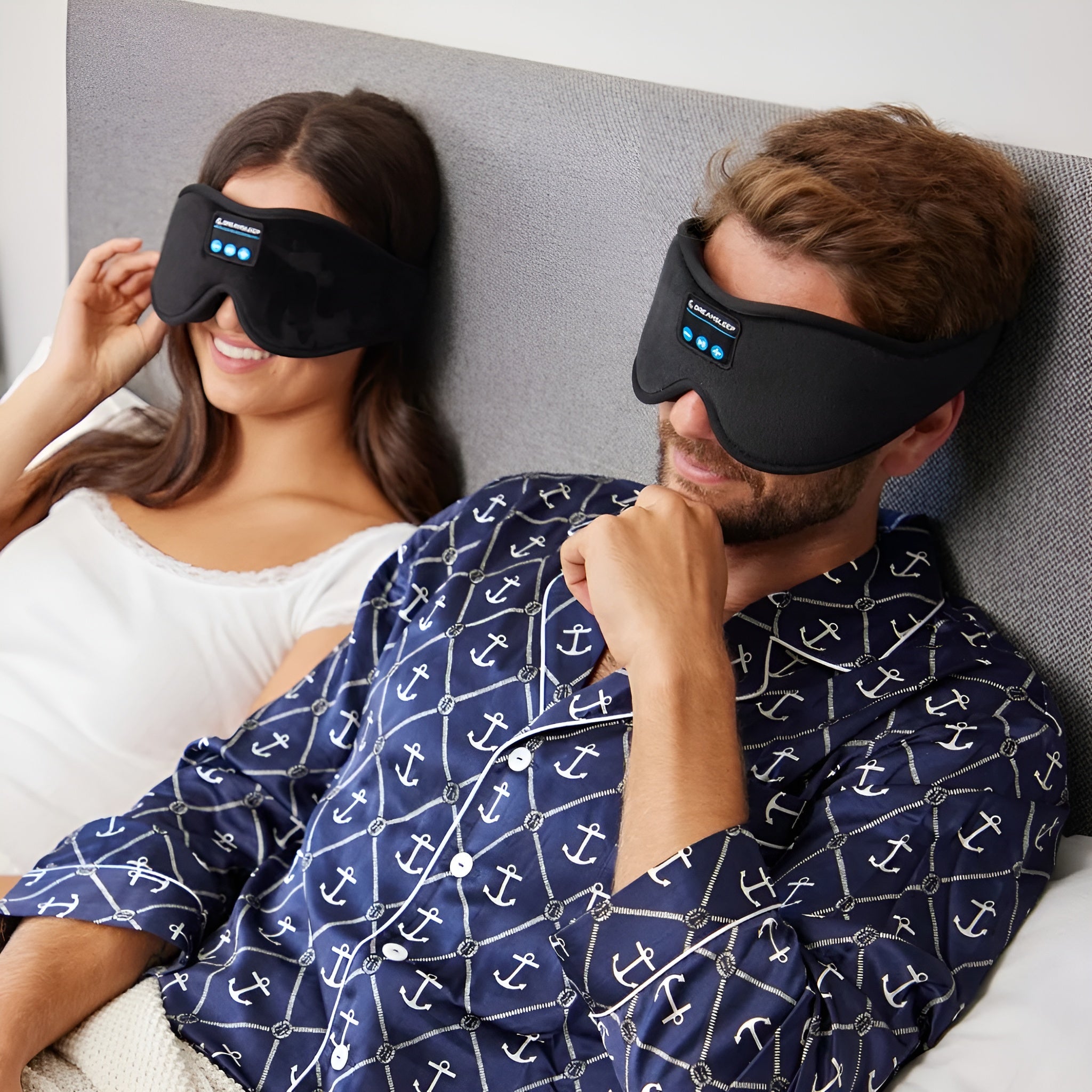 Antifaz para dormir con auriculares Bluetooth – Tienda online NQLN Store Venezuela