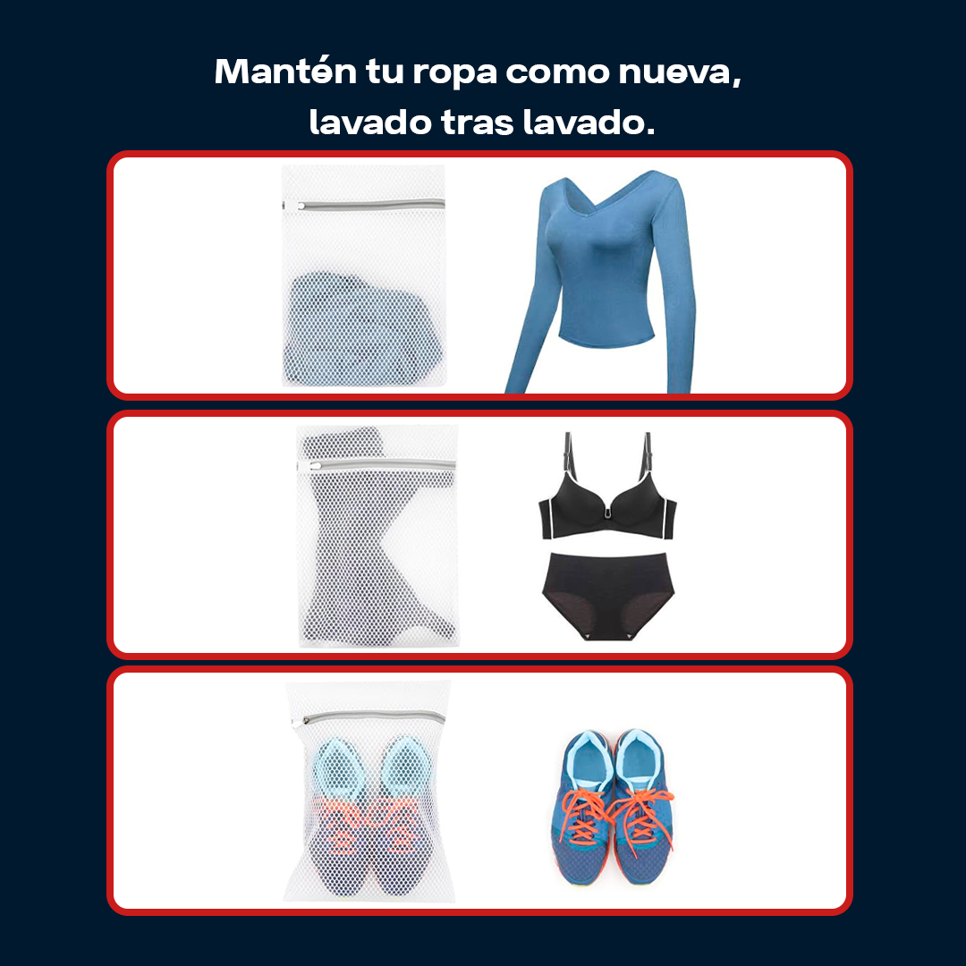 Bolsas para ropa delicada lavanderia Vauli 3 unidades – Envío a toda Venezuela – NQLN Store