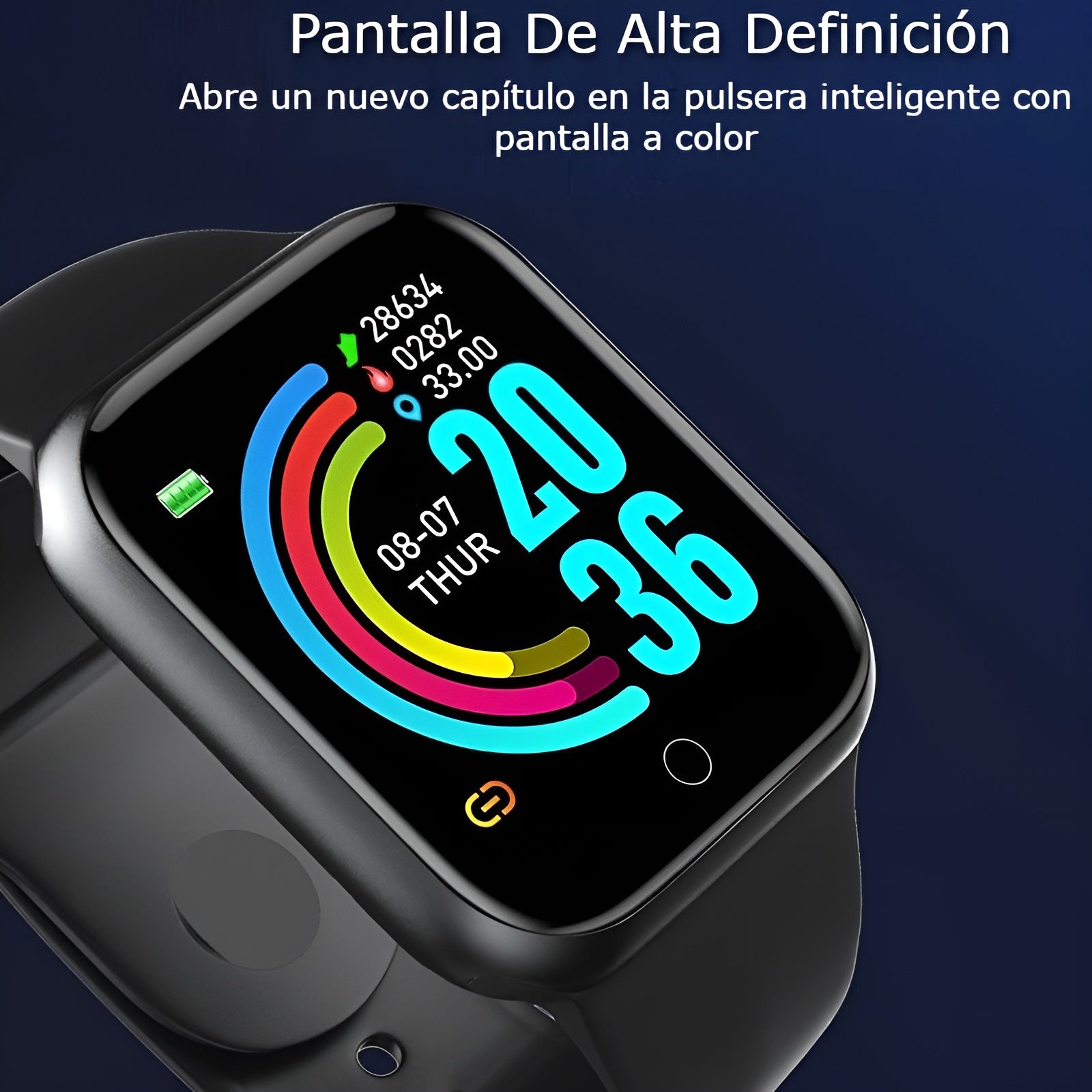 Reloj inteligente Y68 D20 – Envío a toda Venezuela – NQLN Store