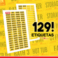 Etiquetas para caja de fusibles electricos