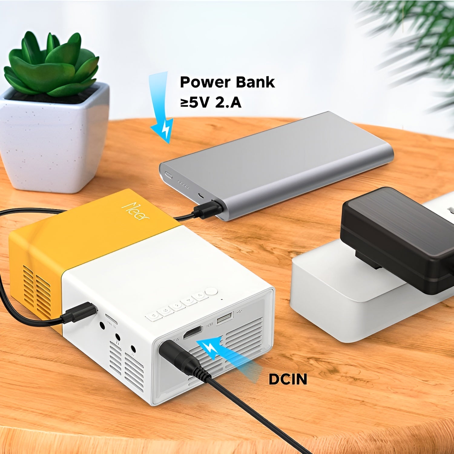 Mini proyector USB portátil – Tienda online NQLN Store Venezuela