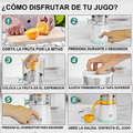 Exprimidor electrico recargable
