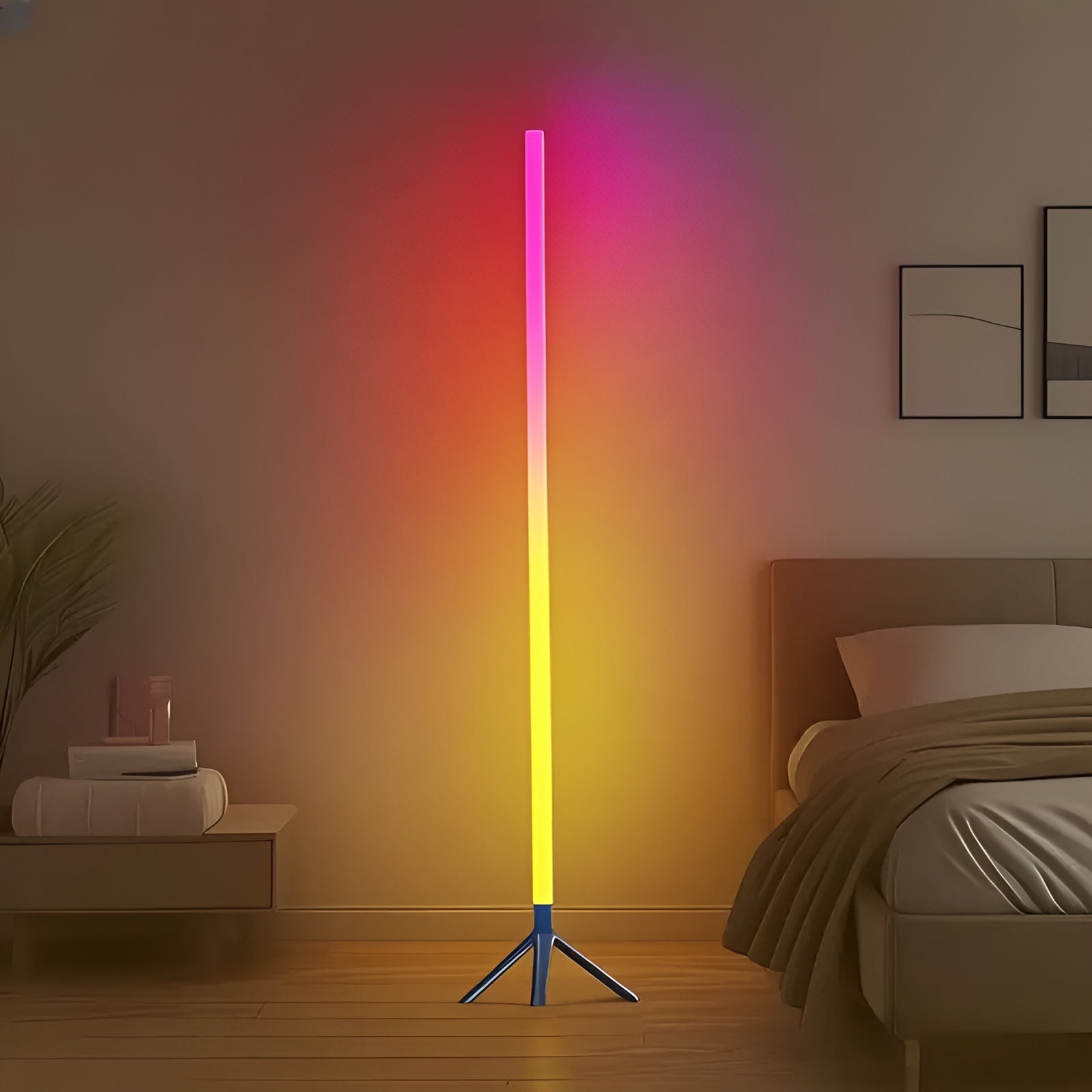 Lámpara LED Inteligente con Control Remoto – Vista adicional – Disponible en NQLN Store Venezuela