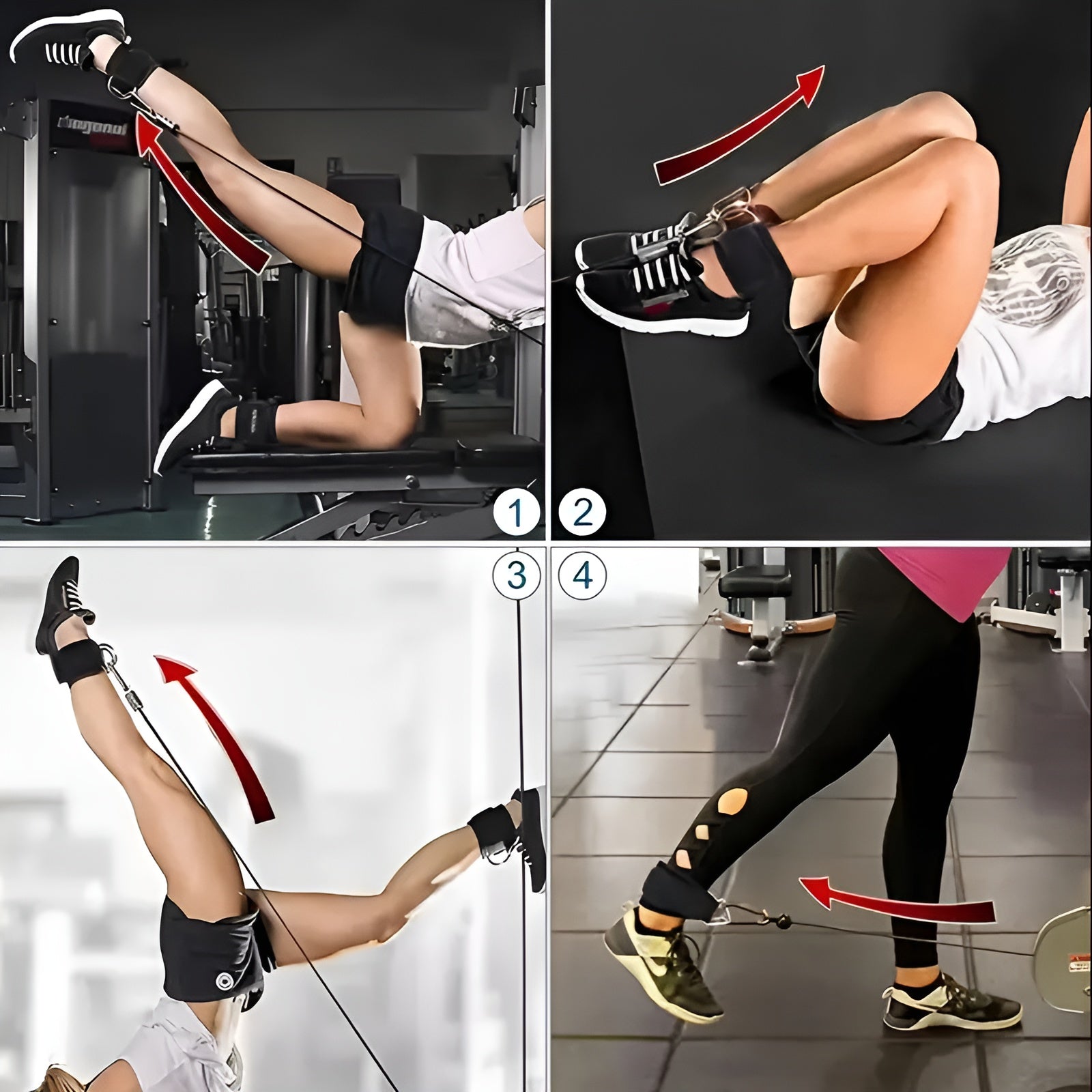 Bandas ajustables de tobillo para entrenamiento – Tienda online NQLN Store Venezuela