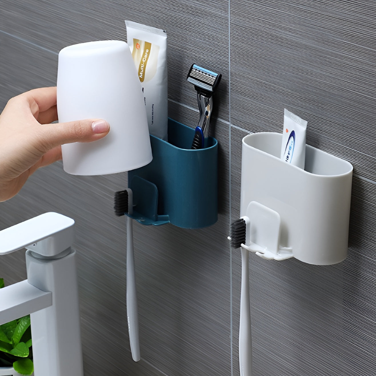 Soporte de cepillo para dientes y pasta dental – Envío a toda Venezuela – NQLN Store