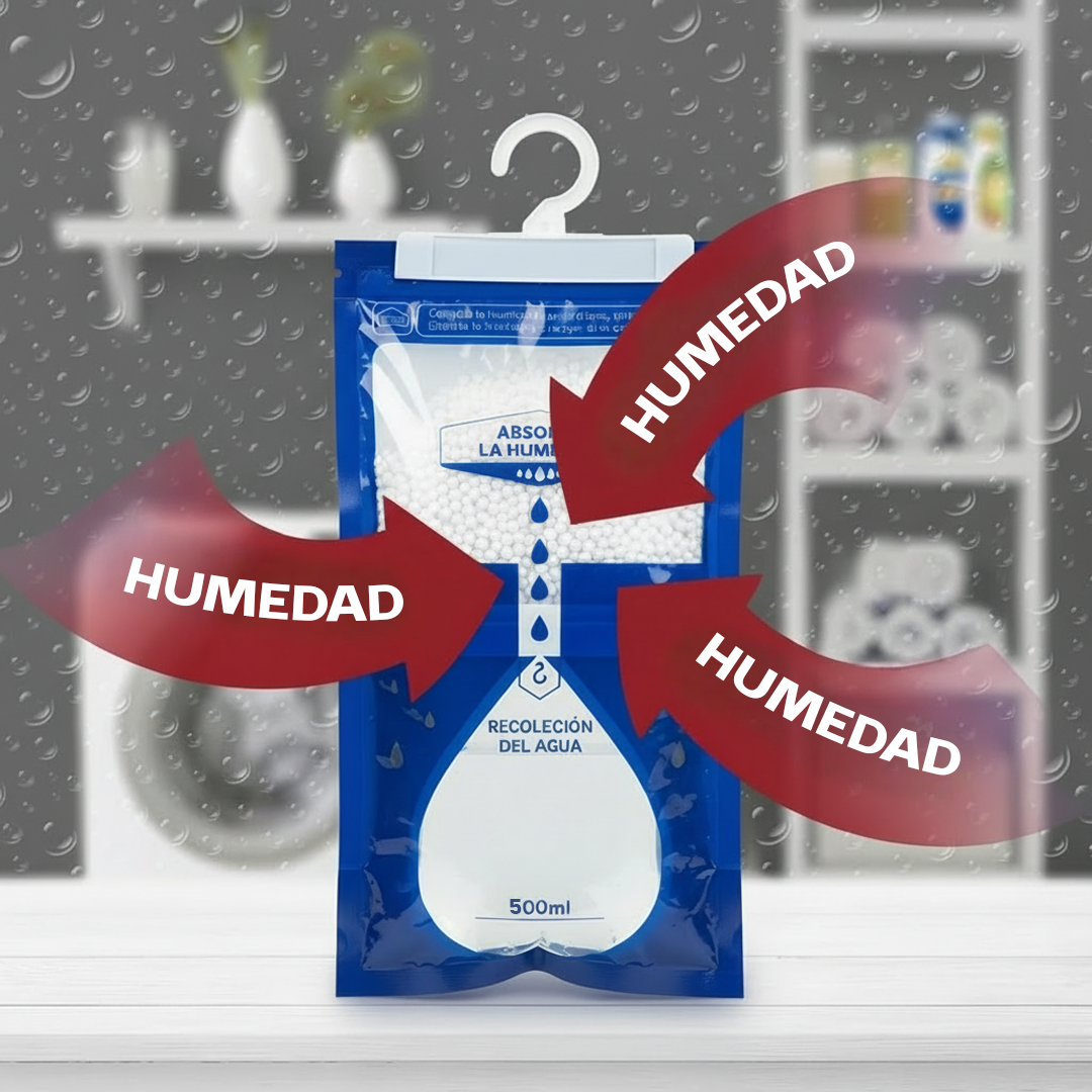 Bolsas absorbentes de humedad 500ml Vauli para closet armario deshumidificador – Comprar al mejor precio en NQLN Store Ven...