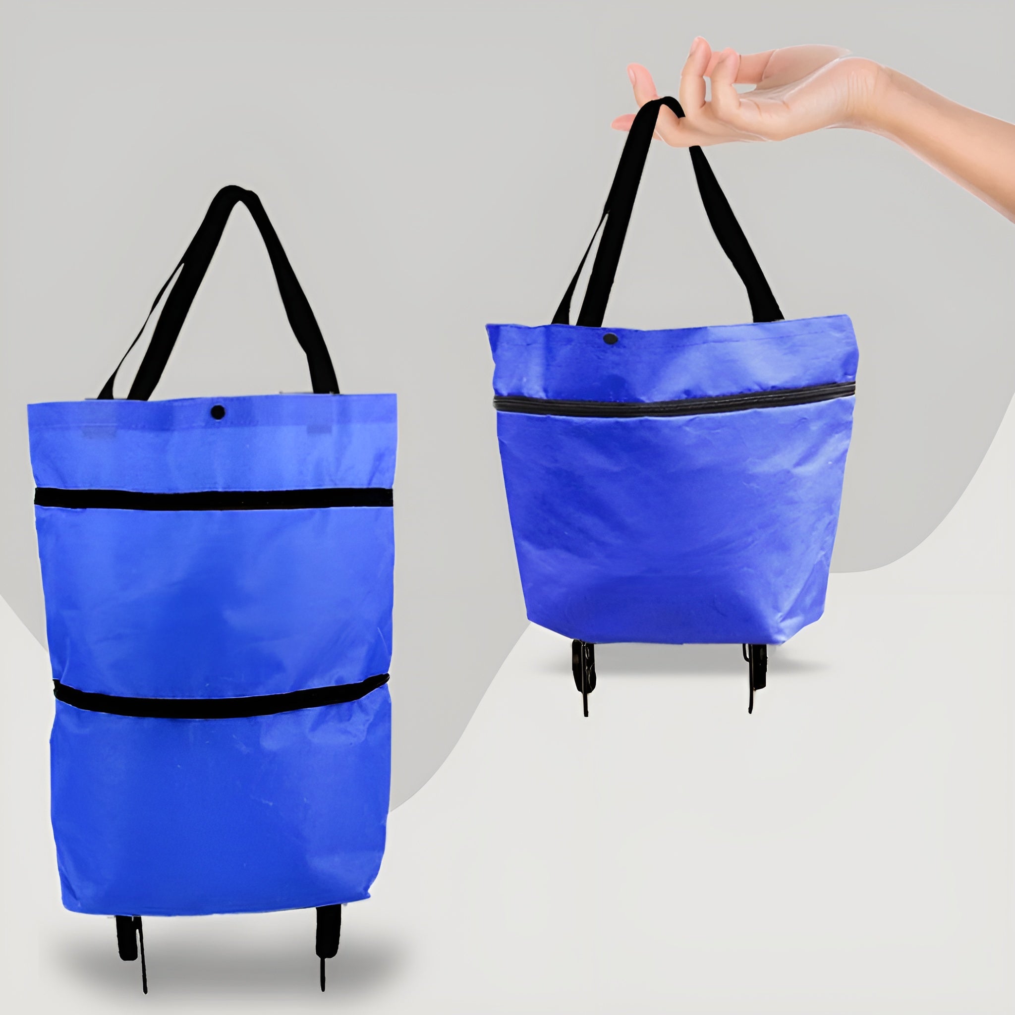 Carrito Bolso Plegable para compras de supermercado – Tienda online NQLN Store Venezuela