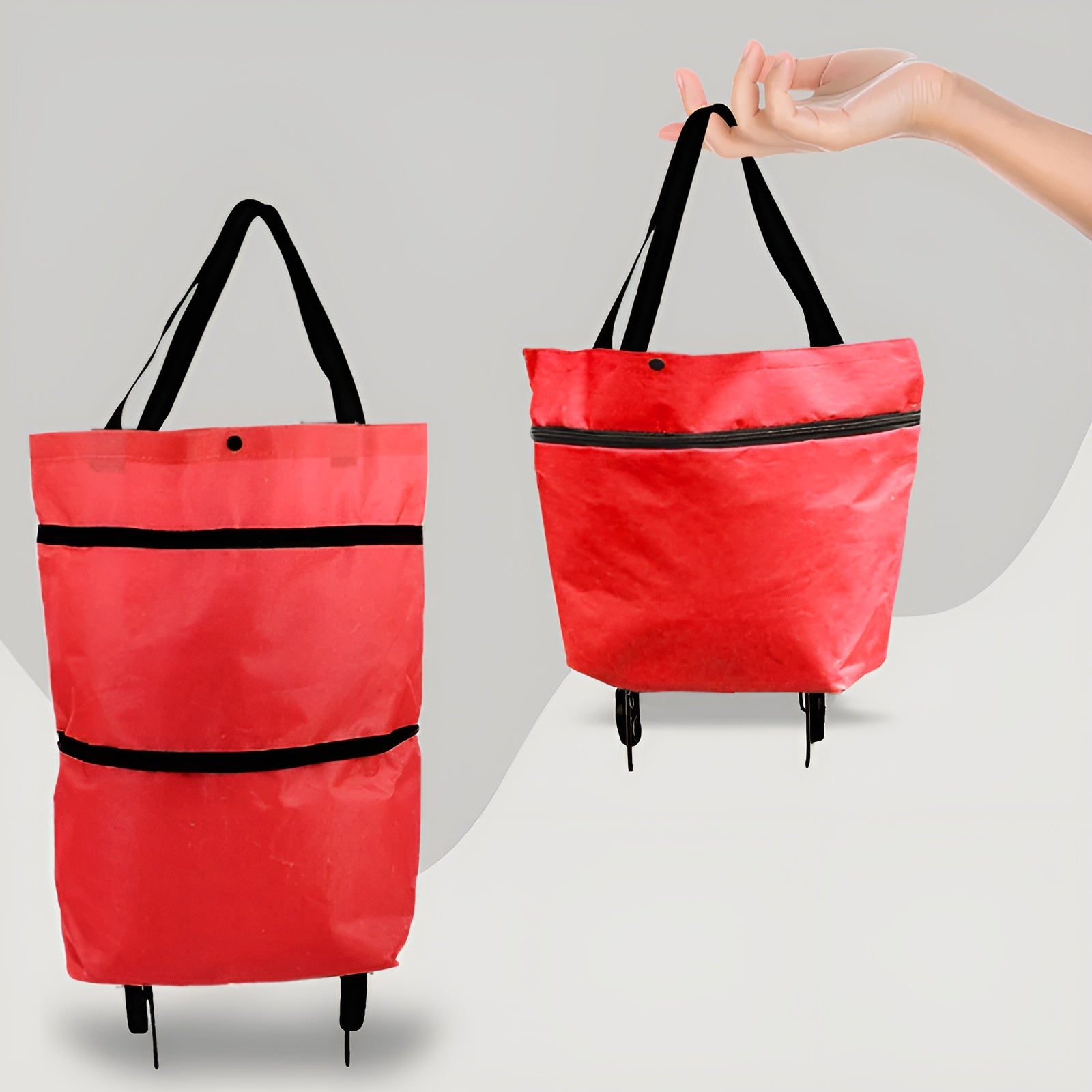 Carrito Bolso Plegable para compras de supermercado – Tienda online NQLN Store Venezuela