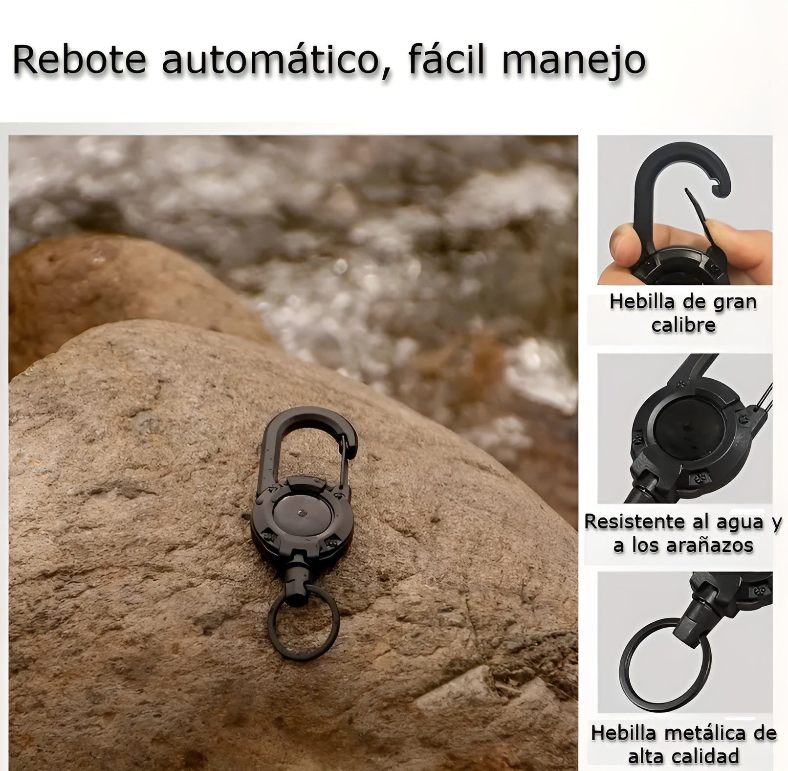 Llavero retráctil – Tienda online NQLN Store Venezuela