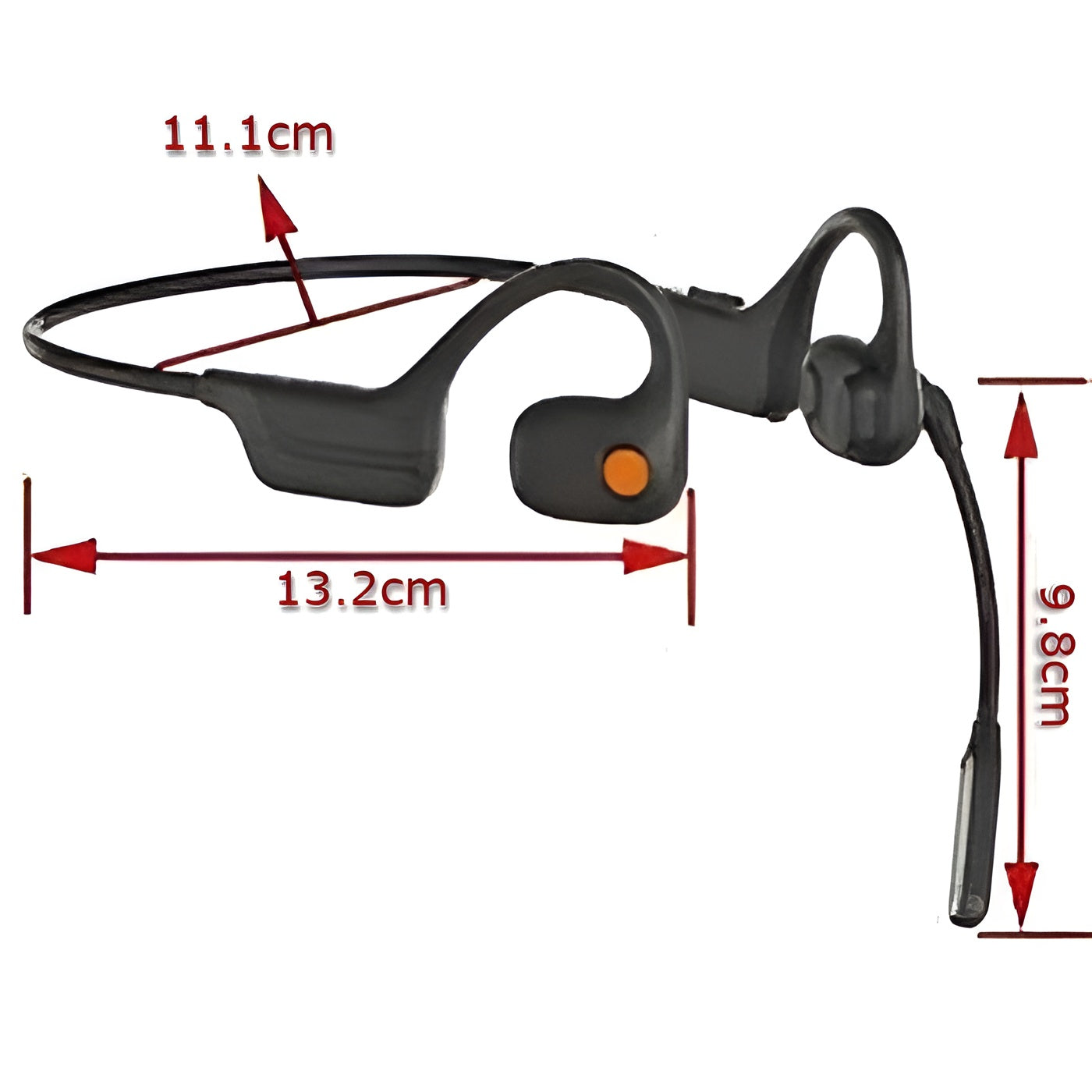 Auriculares de conducción aérea – Vista detalle del producto – NQLN Store