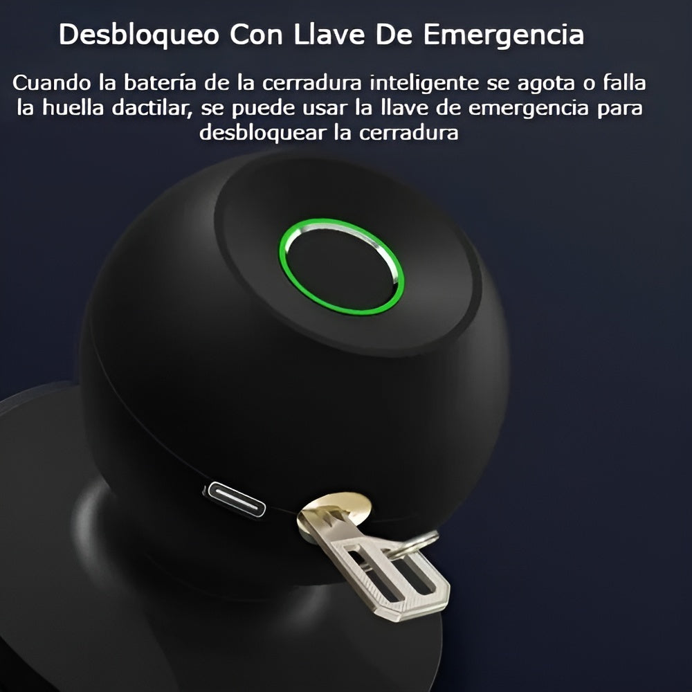 Cerradura de puerta con huella dactilar – Tienda online NQLN Store Venezuela