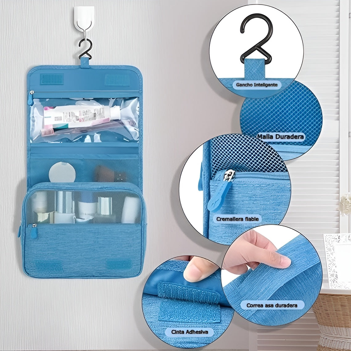 Bolso organizador de viaje Para Cosméticos – Comprar al mejor precio en NQLN Store Venezuela
