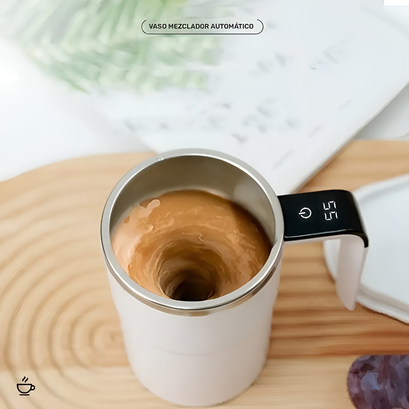 Taza de Café Eléctrica con Carga USB – Tienda online NQLN Store Venezuela