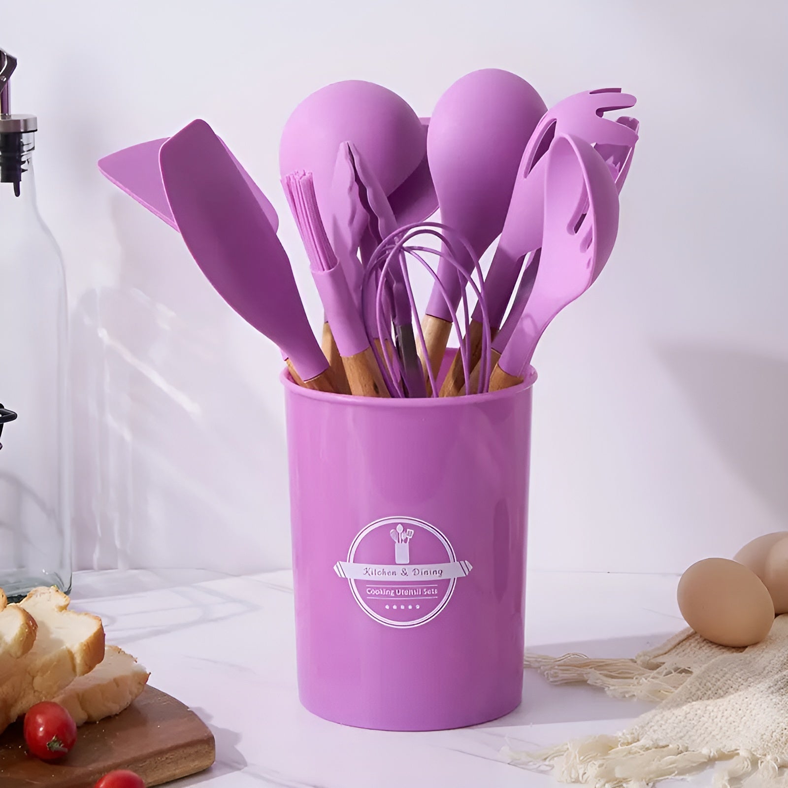 Juego de utensilios de cocina de silicona 11 unidades – Tienda online NQLN Store Venezuela