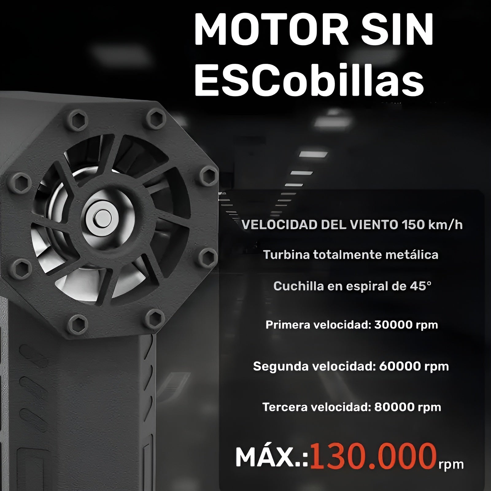 Mini Soplador Turbo Ventilador De Mano 130000 Rpm – Tienda online NQLN Store Venezuela