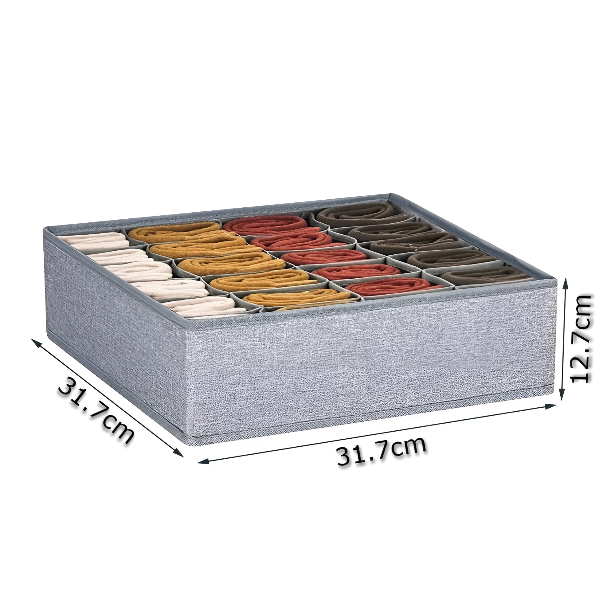 Organizador de Ropa con 24 compartimentos para interior – Vista adicional – Disponible en NQLN Store Venezuela