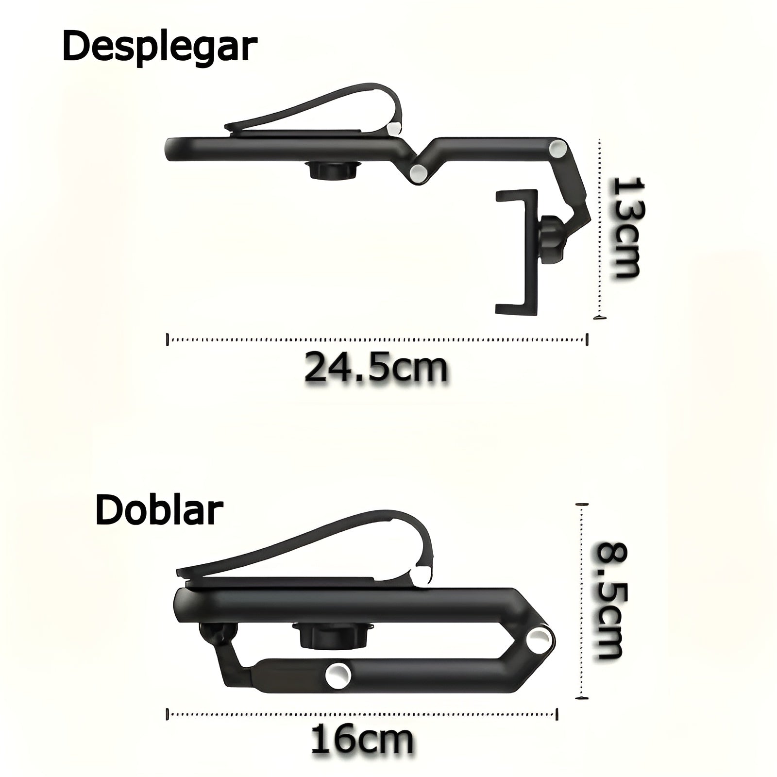 Soporte de teléfono para visera giratoria de 1080° – Al mejor precio en NQLN Store Caracas y Margarita