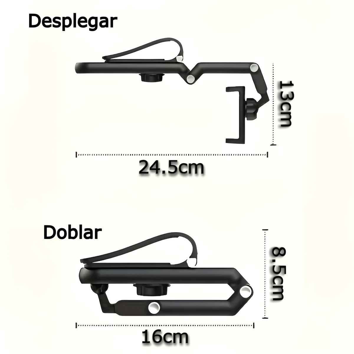 Soporte de teléfono para visera giratoria de 1080° – Al mejor precio en NQLN Store Caracas y Margarita