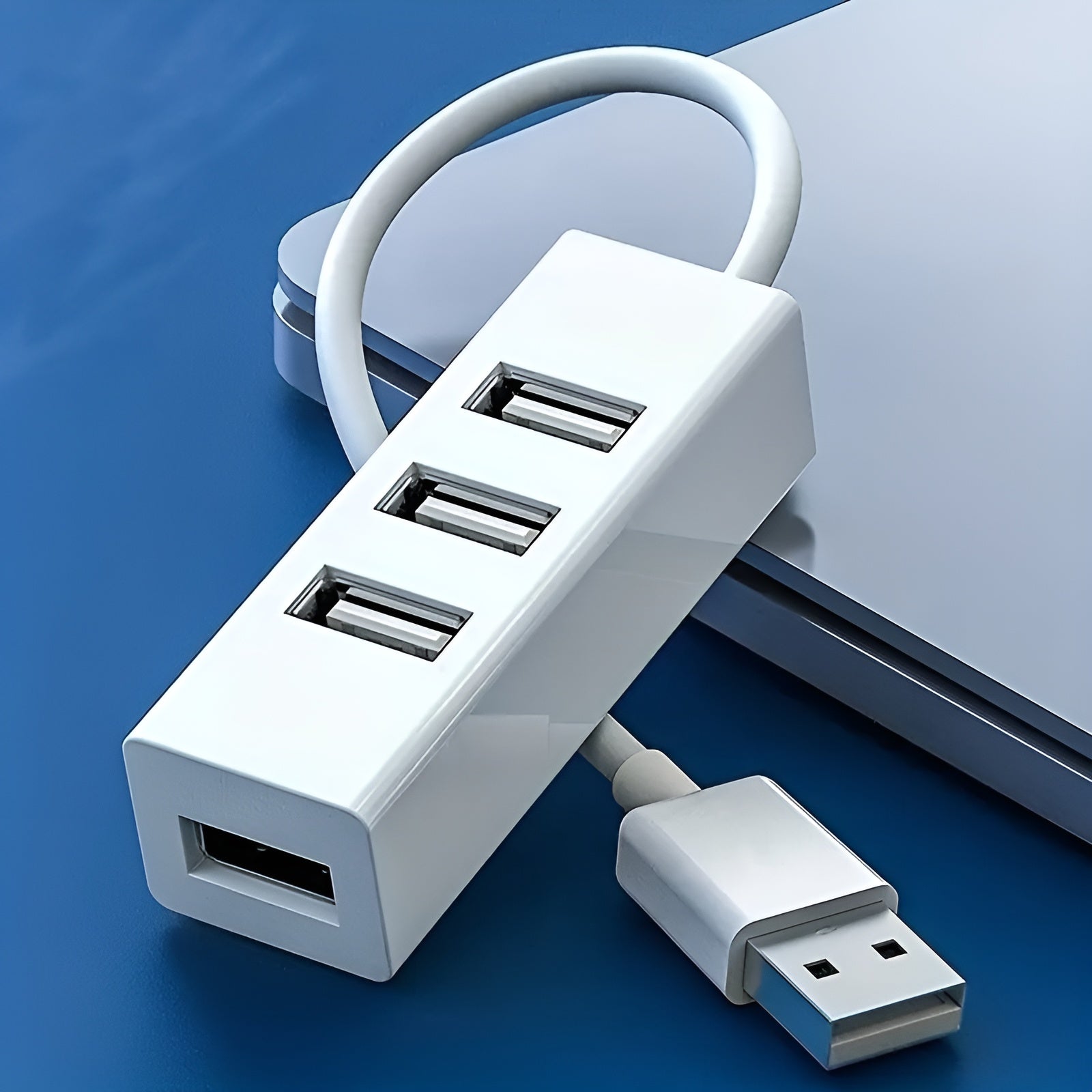 Multiplicador Usb Hub 4 Puertos 480mbps – Vista adicional – Disponible en NQLN Store Venezuela