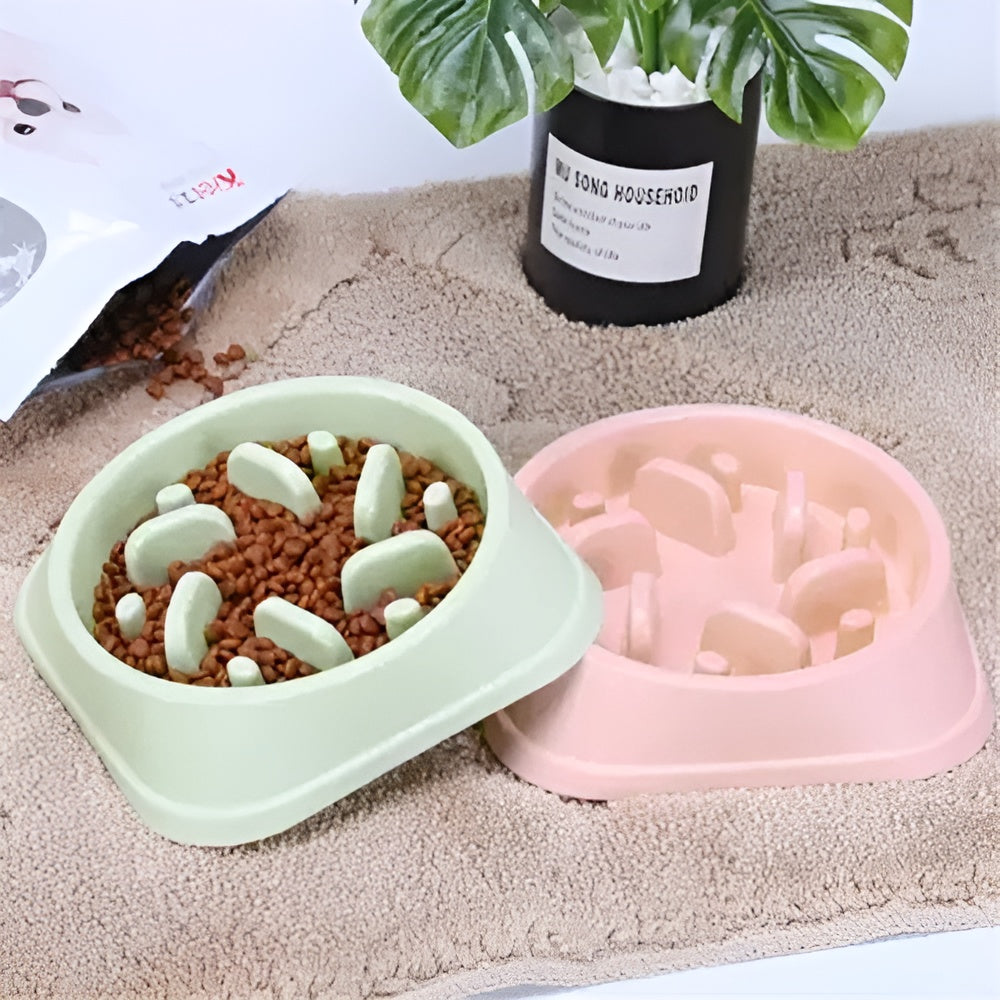 Plato de comida para alimentación lenta tipo laberinto para mascota y perro – Comprar al mejor precio en NQLN Store Venezuela