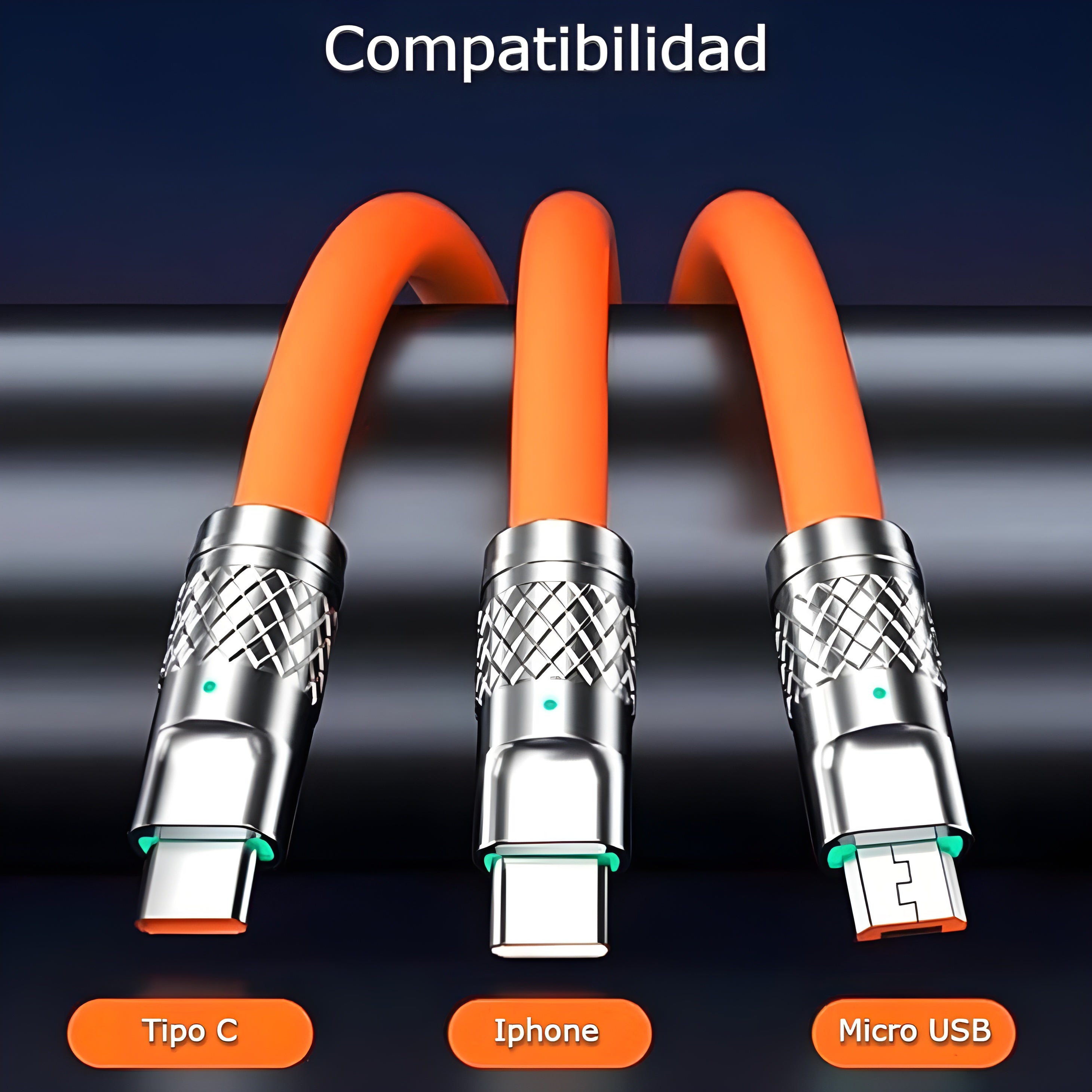 Cable de carga rapida 3 en 1 – Comprar al mejor precio en NQLN Store Venezuela
