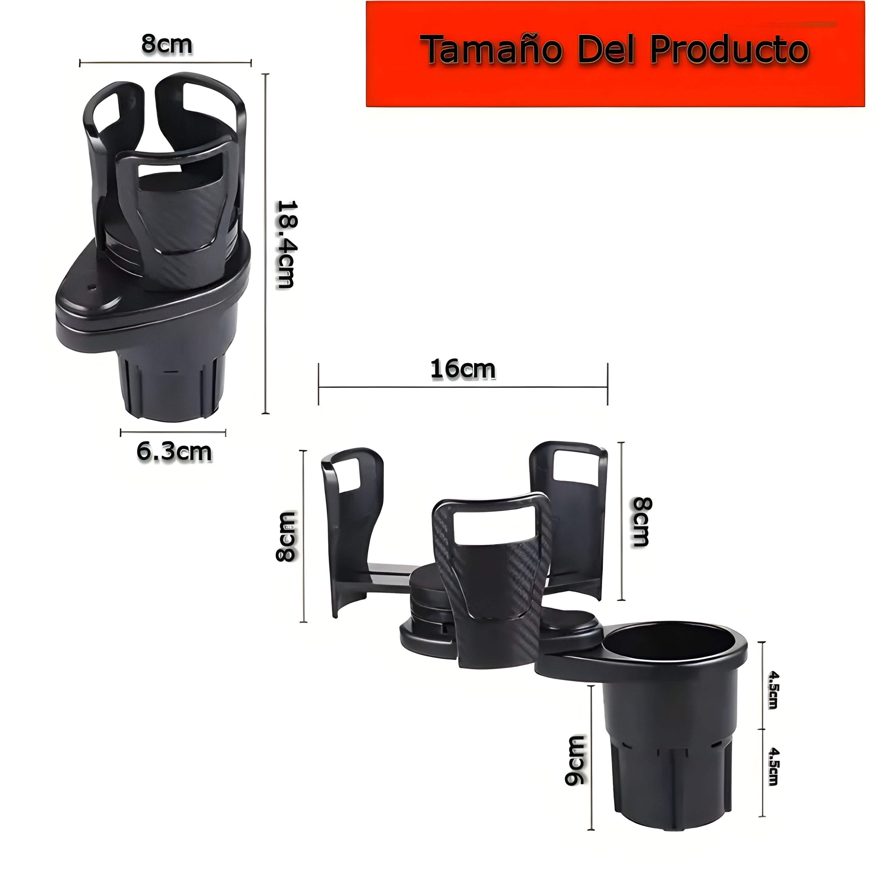 Portavasos ajustable para carro – Envío a toda Venezuela – NQLN Store