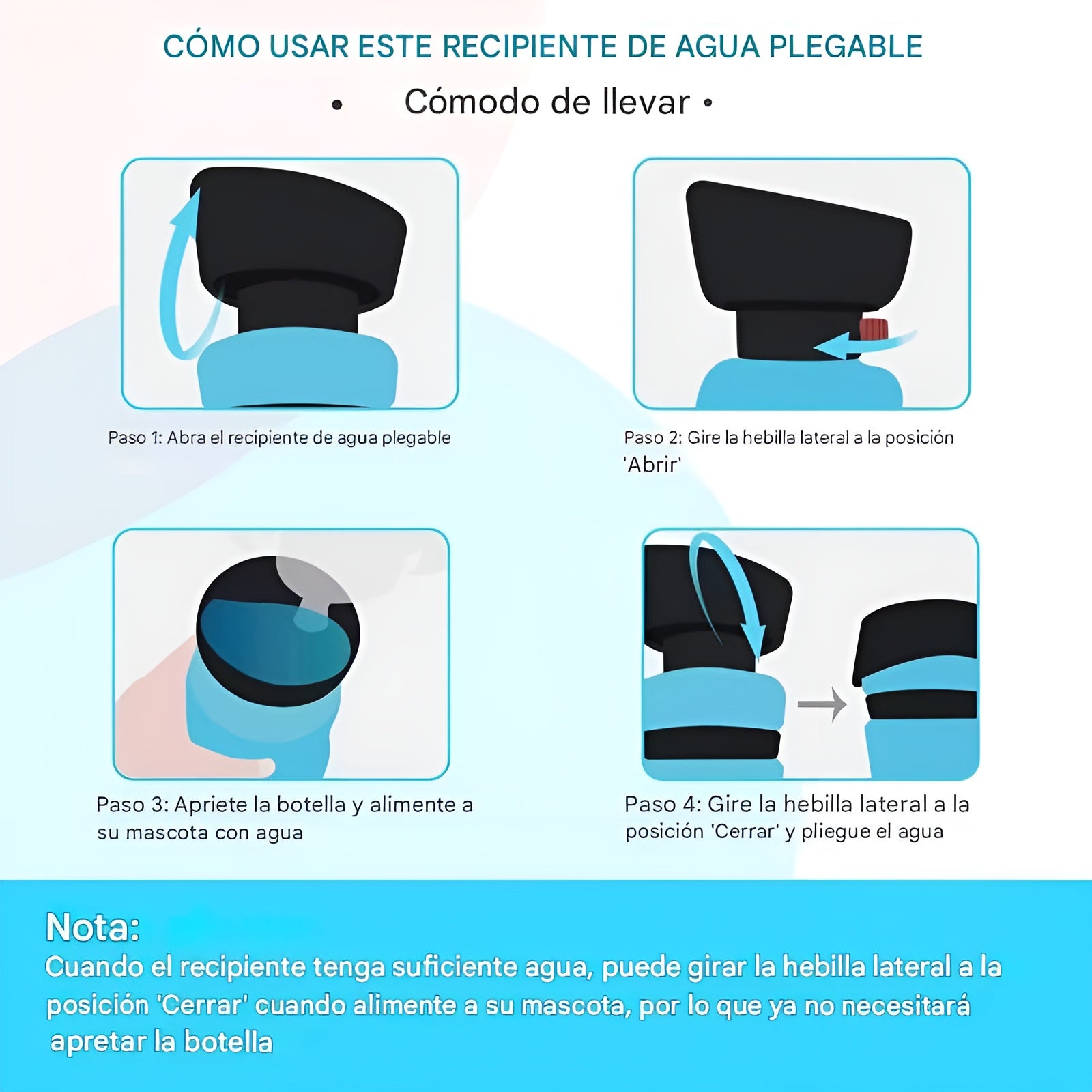 Botella de agua para mascotas – Envío a toda Venezuela – NQLN Store