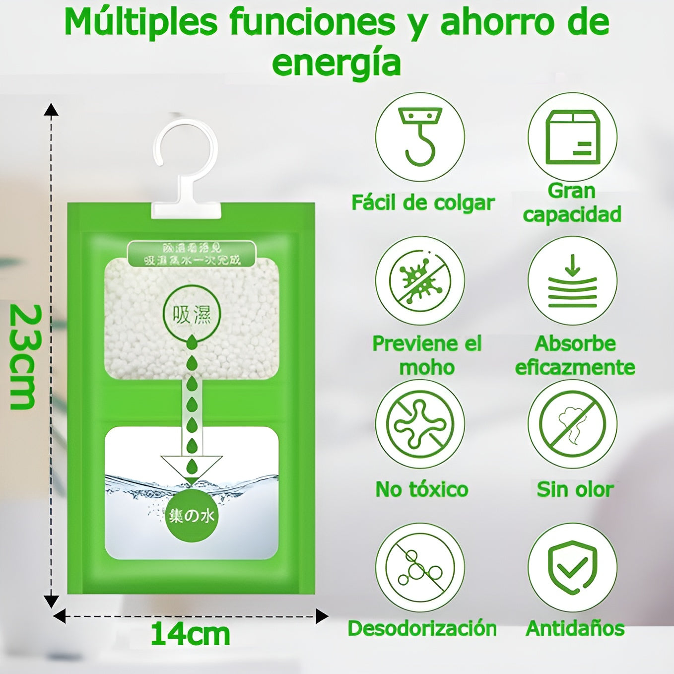 Deshumidificador de armario – Presentación del producto – Comprar en NQLN Store